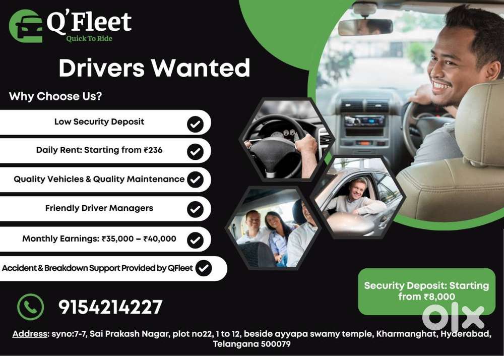 Uber Lease Driver Career Open