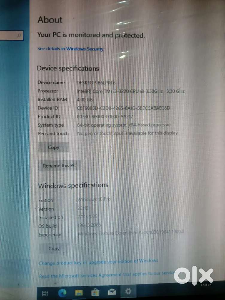 Desktop system