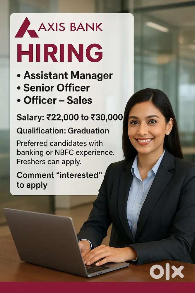 Assistant Manager and Bank Officer in Axis Bank