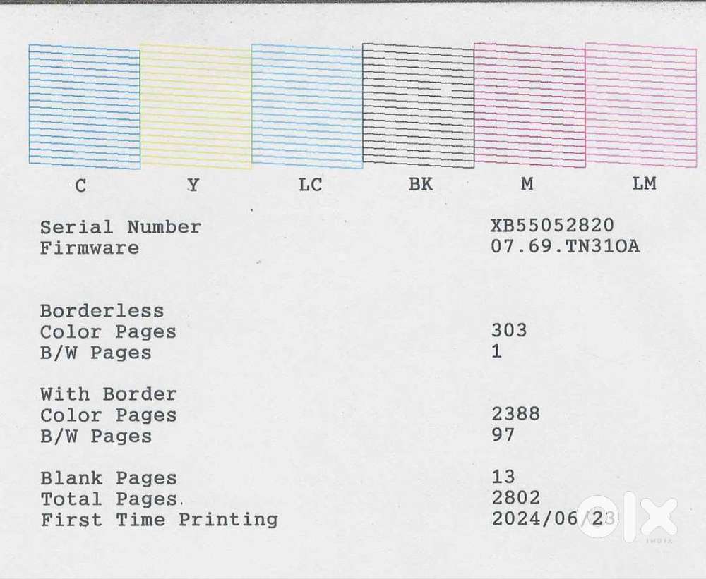 EPSON L8050 PRINTER