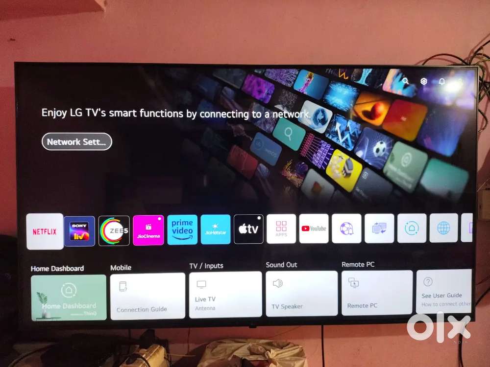 LG 65 inches smart LED TV