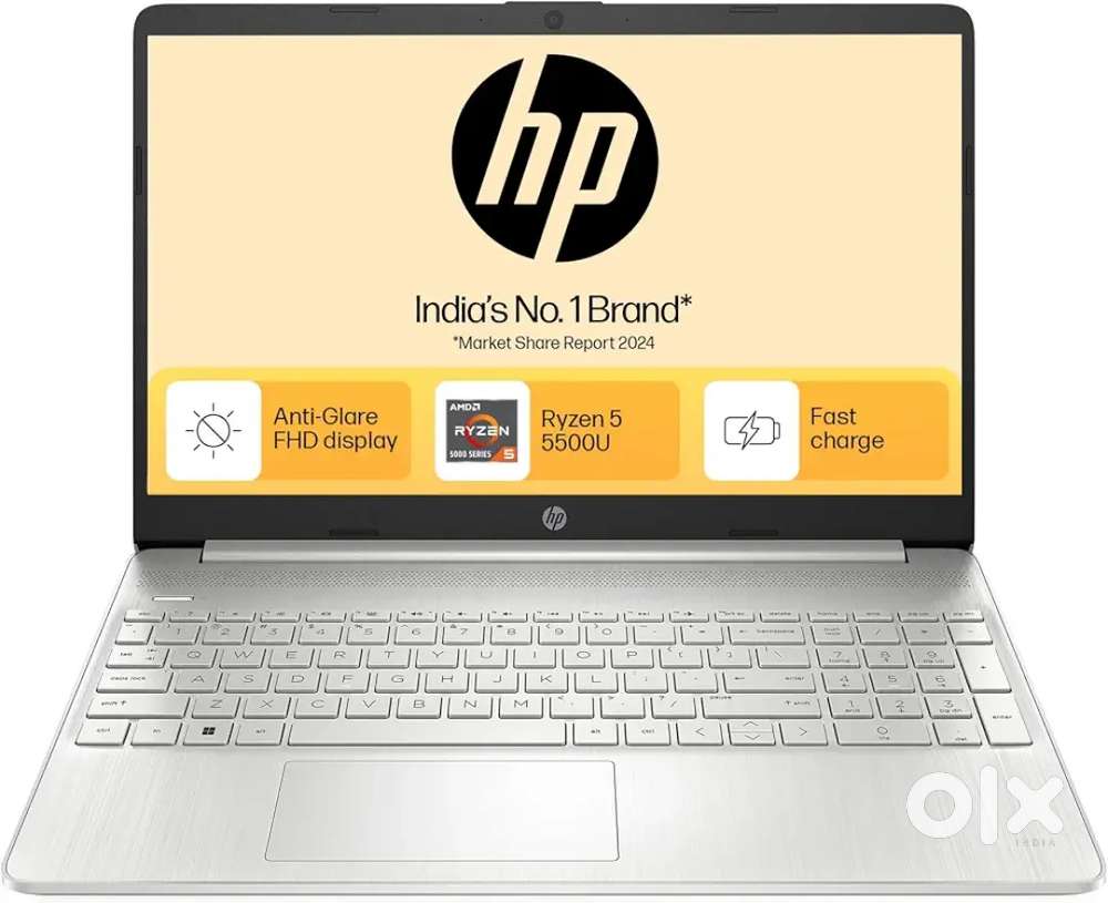 Hp laptop Ryzen 5 / new condition / all new parts