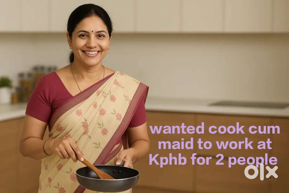 Wanted cook Cum maid female