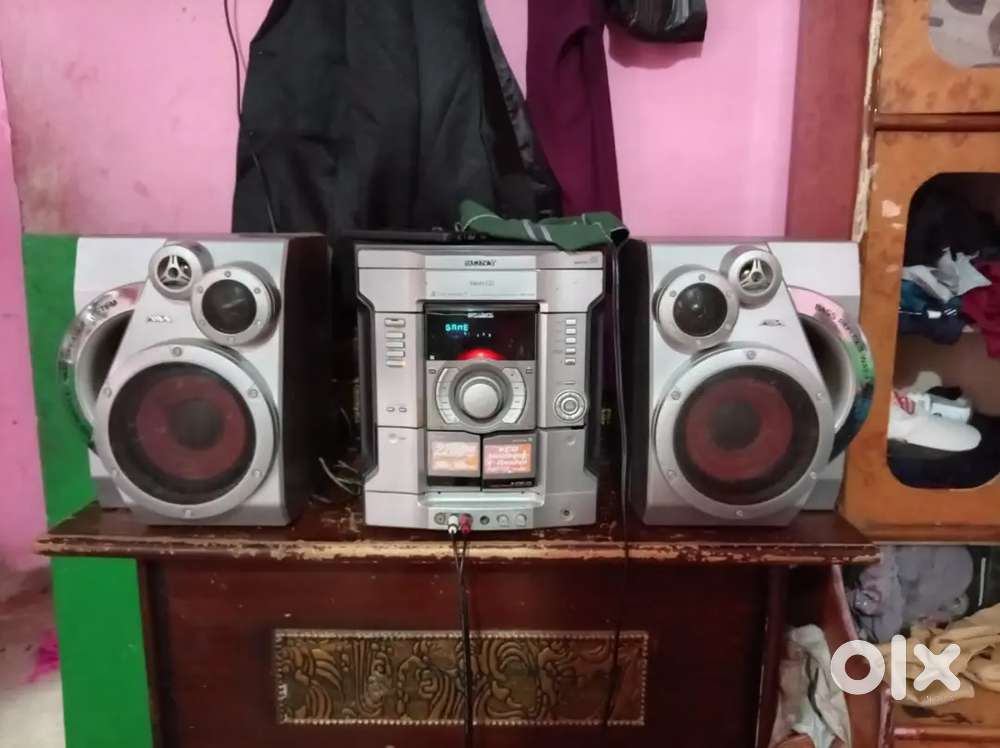 Sony music system aux running only no remote