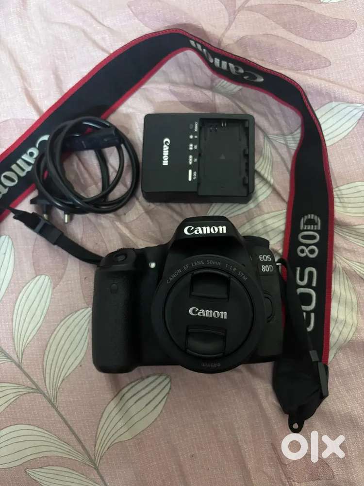 Canon 80d with 50mm in excellent condition