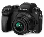 Panasonic Lumix G7 4K Mirrorless Camera, with 14-42mm MEGA O.I.S. Lens