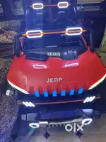 Kidz car top end model with remote and manual.blutooth and music systm