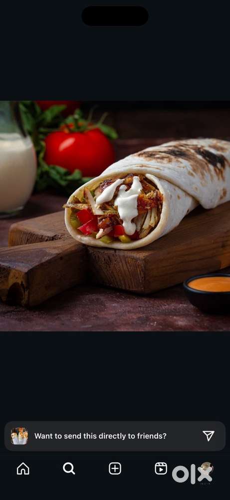Cook for shawarma,fried rice, momos etc