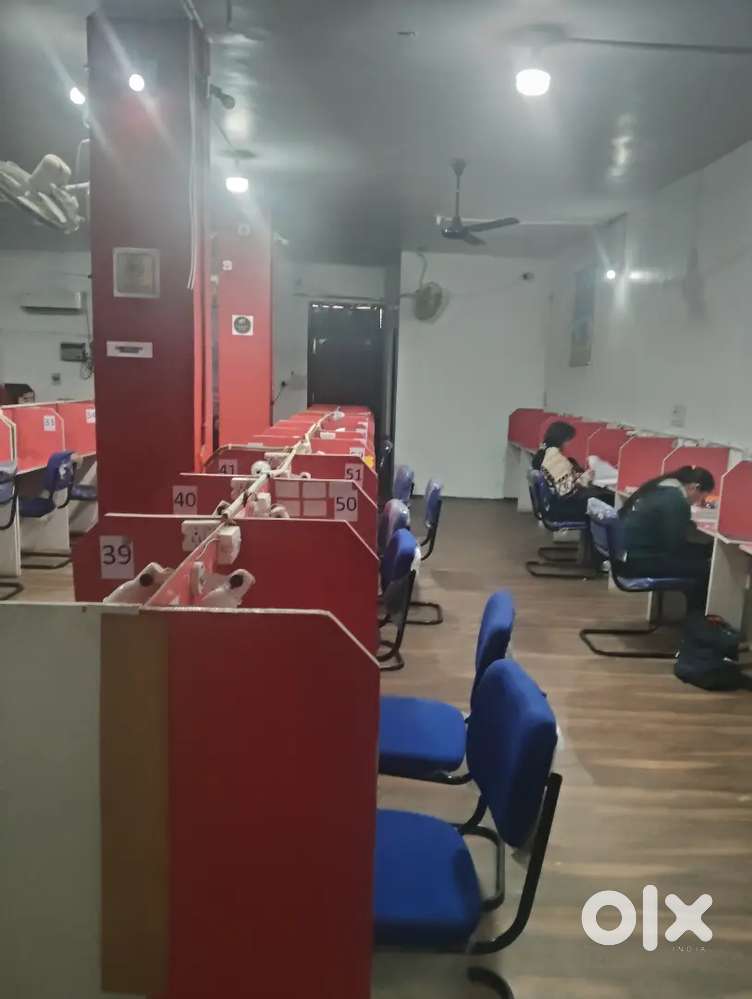 Fully furnished and office fitting available suitable for mnc ,