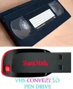 VCR CASSETE CONVERT TO PENDRIVE FILE