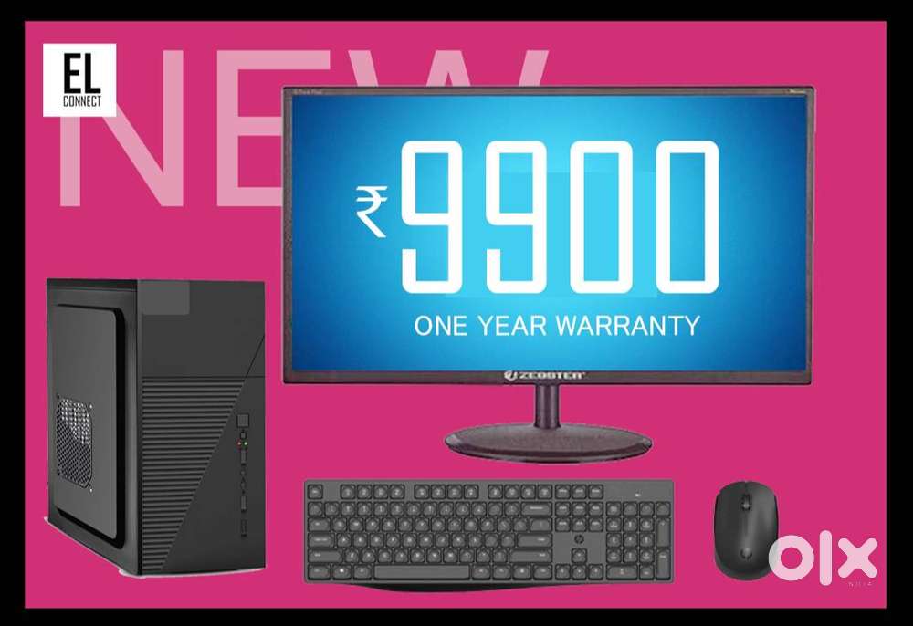 FULLSET COMPUTER  1INCH LED MONITOR  i3 3rd cpu  8gb ram
