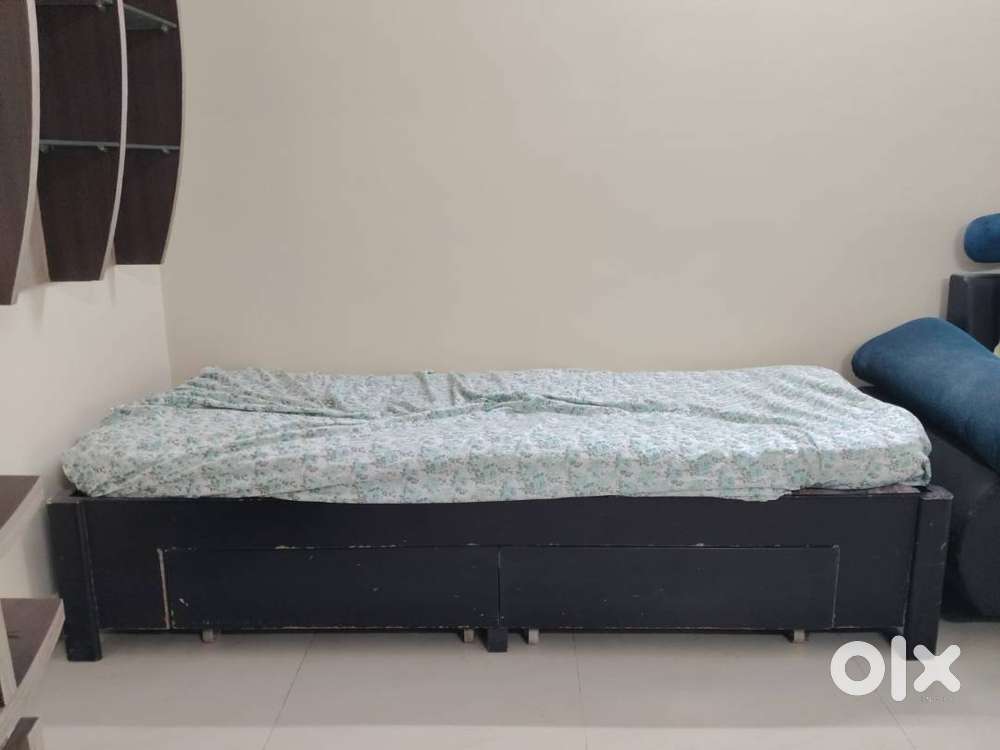 Diwan cot with storage box with Matress