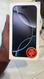 Iphone 16 pro max 256gb not opened