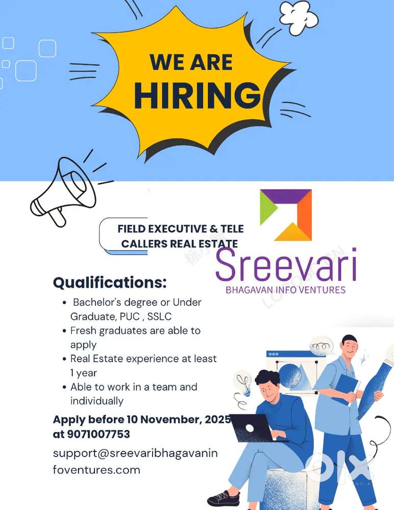 RequiredField Executives & Telecaller Real Estate Lead Generation Team