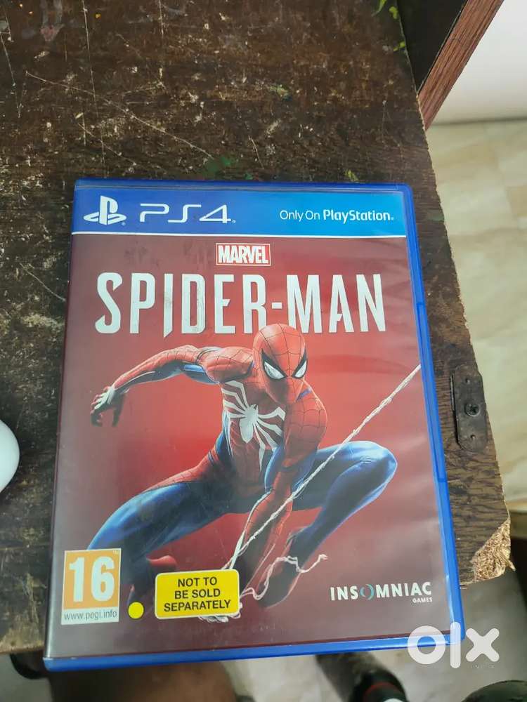 Spiderman ps4 disc