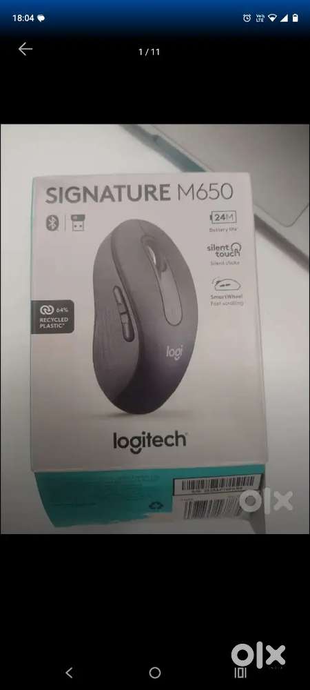 Logitech Signature M650 Mouse & Pebble Keys Keyboard both WIRELESS
