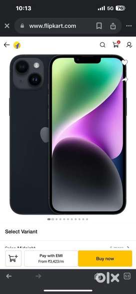 Iphone 14 plus black- 128 gb