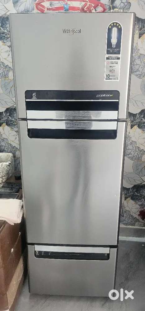 Whirlpool 3 door proton 215ltr refrigerator