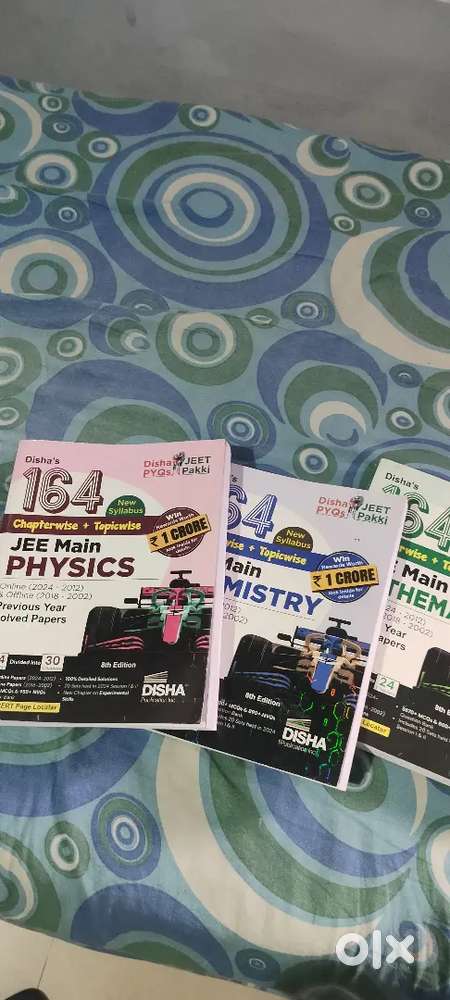 JEE Pyq books new conditon Disha publication