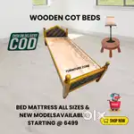 Furniture Zone - Modern Wooden Cot Bed – Sleek & Durable -Best Quality