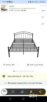 Iron bed new