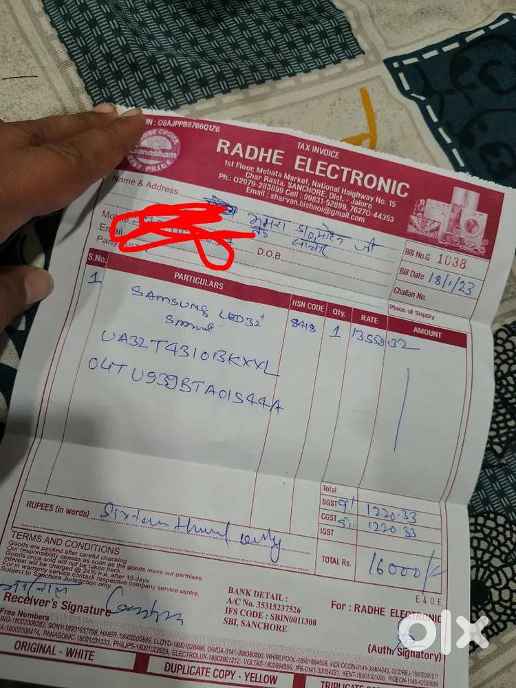 Samsung Android led 32 inch