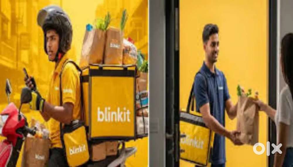 Blinkit delivery boys haldwani