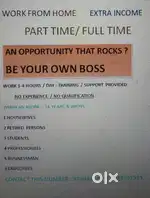 Part time job available