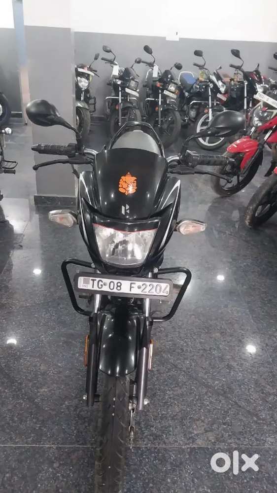 Hero Passion plus 2024 model black color in showroom condition