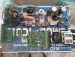 Flex Color Jet Machine's Head 512, Bord and all Parts