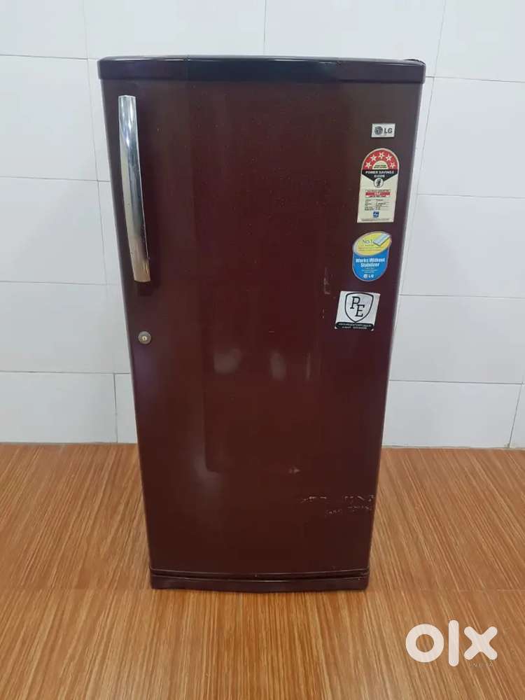 LG works without stabilizer 5 star 190 ltrs single door refrigerator