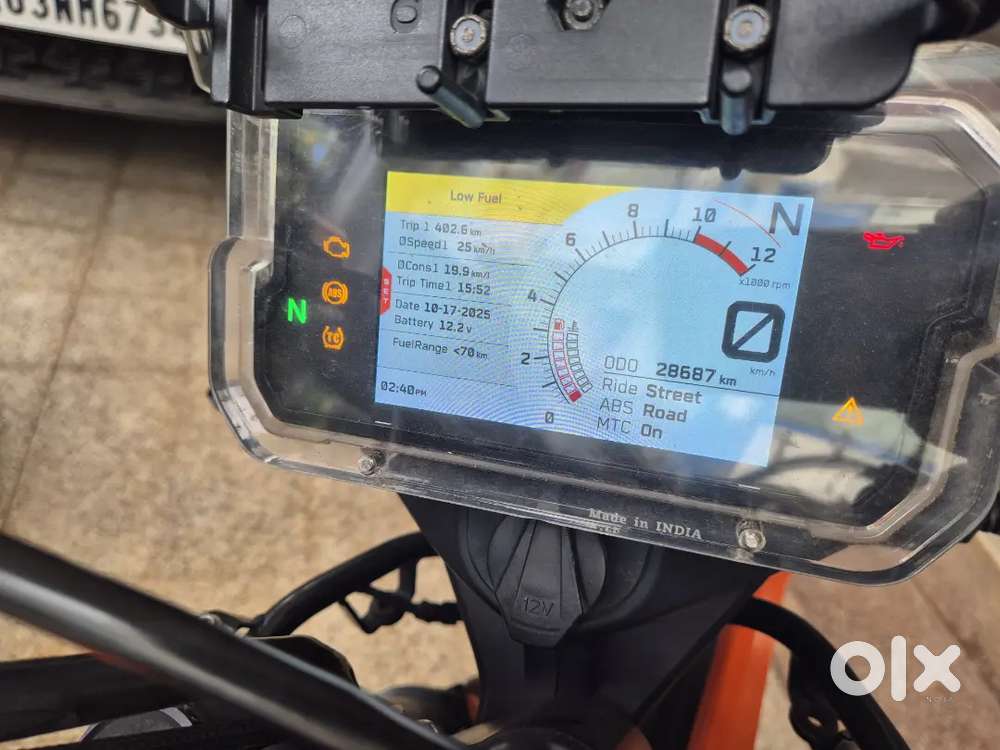 Ktm 390 adventure,mfg year 2020.