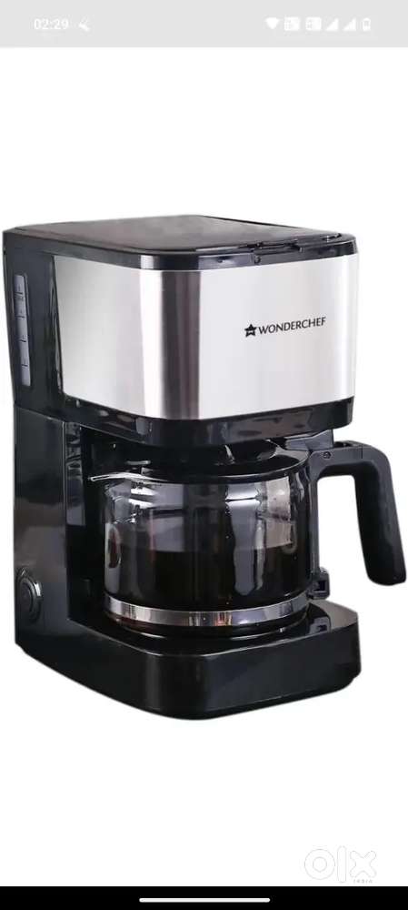Wonderchef coffee maker#iron # sealed # Brand new # sealed one