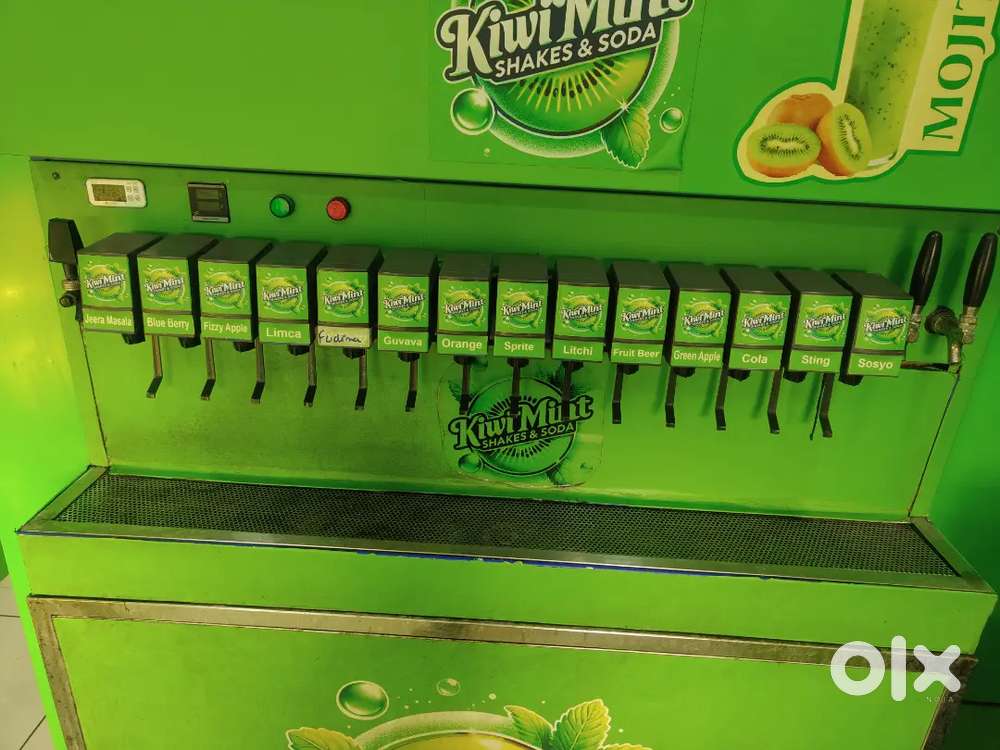 Soda fountain machine