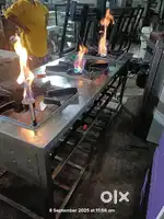 2 burner range choola hotel stove sigri