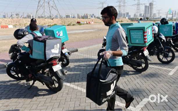 Delivery and collection boy