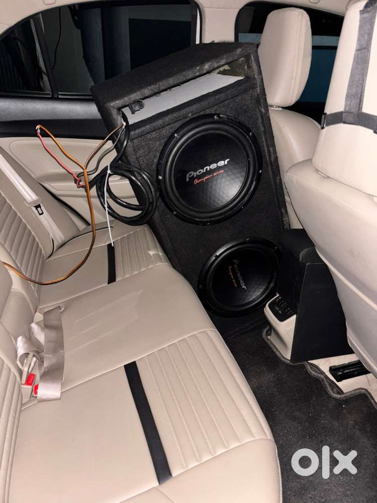 Pioneer 1212d4 subwoofers with box, so powerful subwoofer