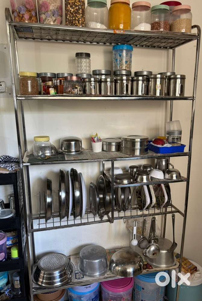 Kitchen steel rack