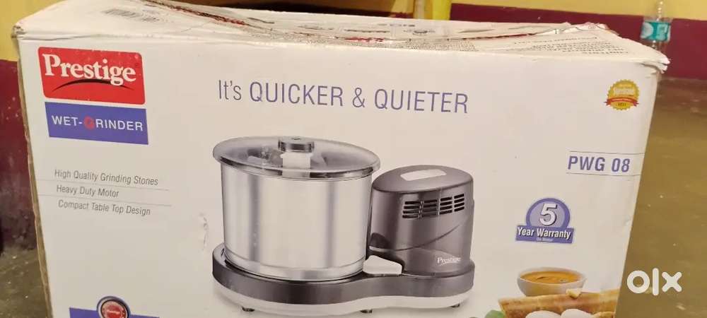 Wet grinder machine prestige & 40 idli maker pot
