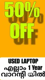 Used Laptop With 1 Year WARRANTY GAMIMG laptop Coding Laptop