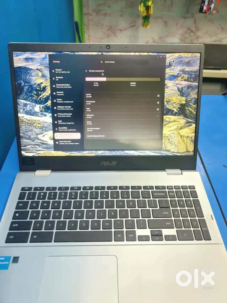 Asus Cromebook Model No N4500, 6Month Warranty,New Sketchless Laptop