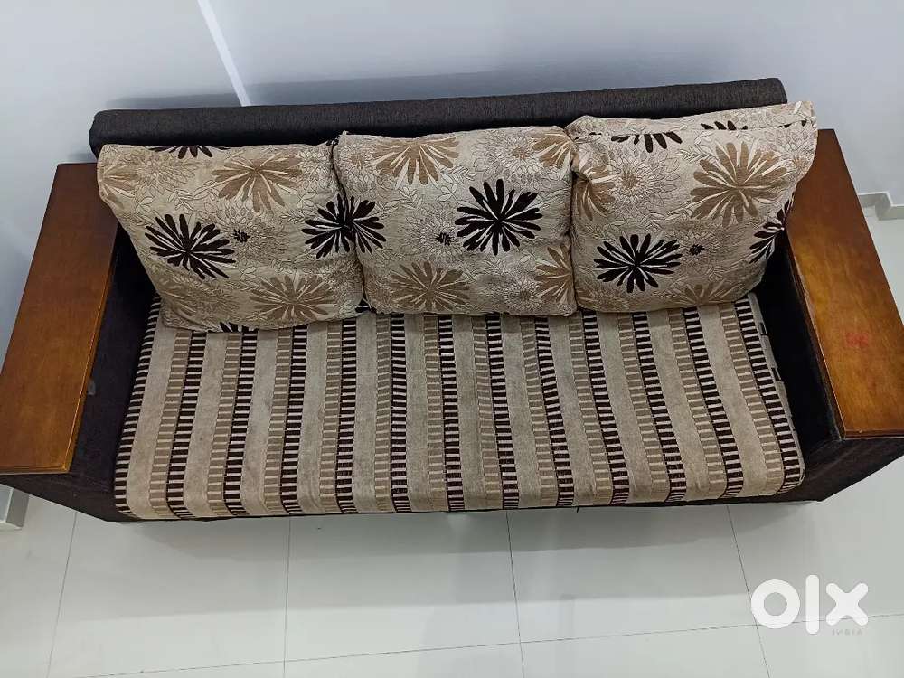 Sleepify 5 Seater Fabric 3+1+1+2 Puffy Sofa Set for Living Room