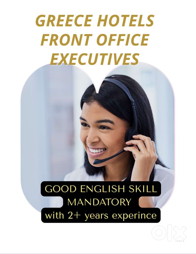 Hotel Industry - Front office executives