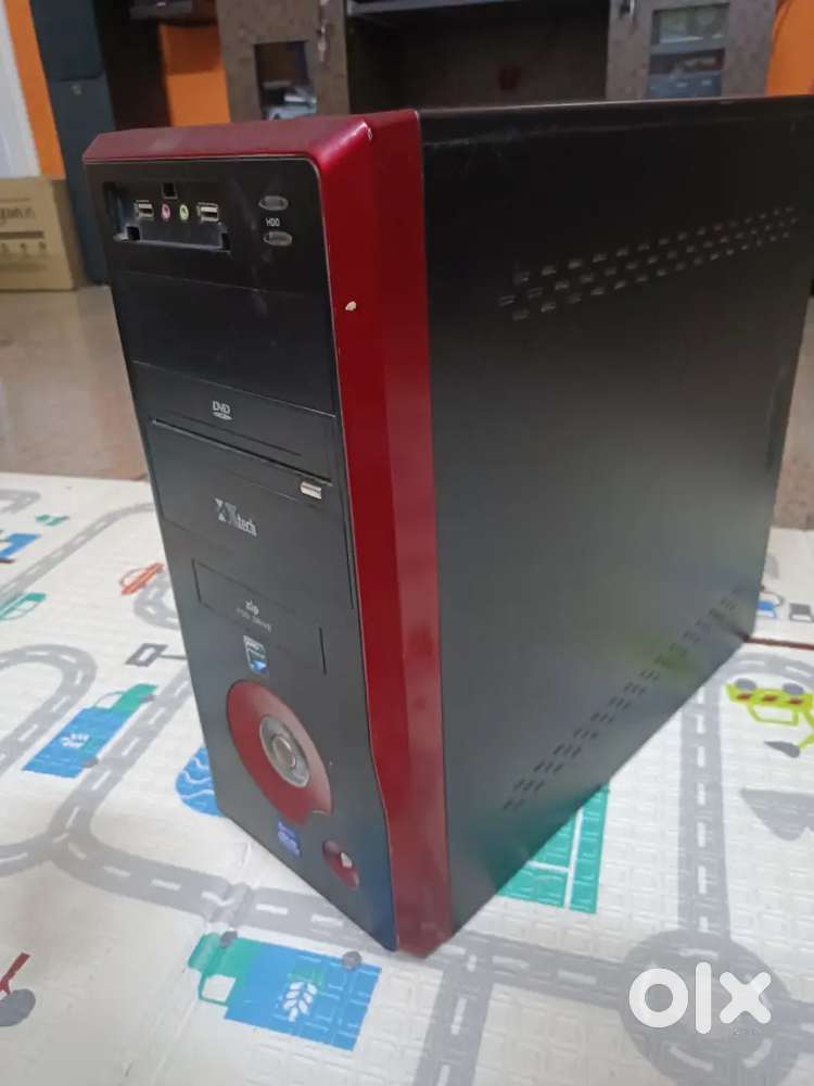 PC Cabinet & Asus motherboard with 3Gb Ram