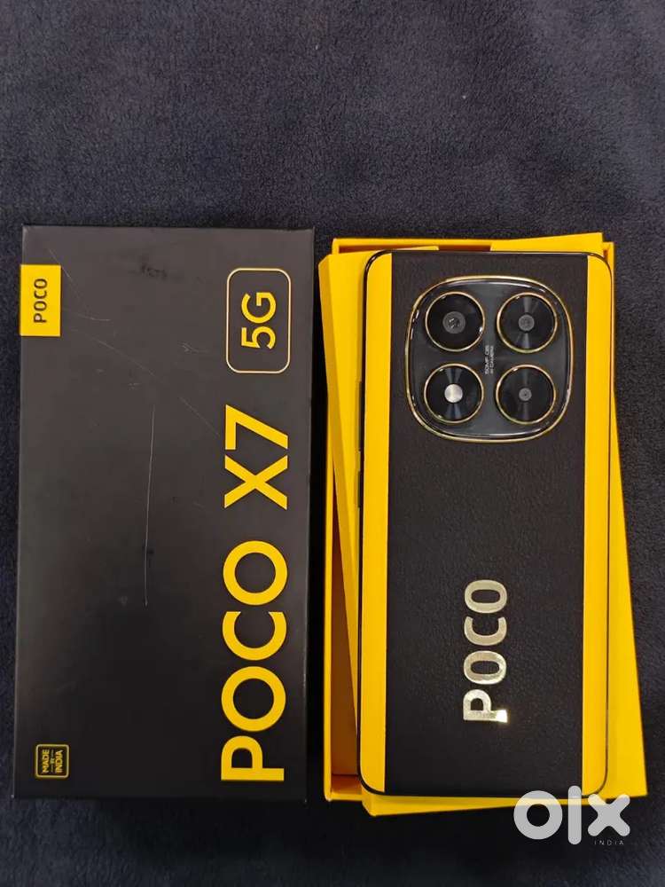 MANIA MOBILES poco x7 8+256gb brand new condition under warranty just