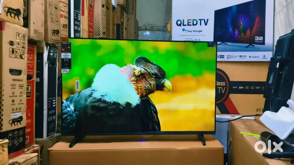 32 INCH SMART ANDROID 4K LED TV ( VOICECOMMAND )