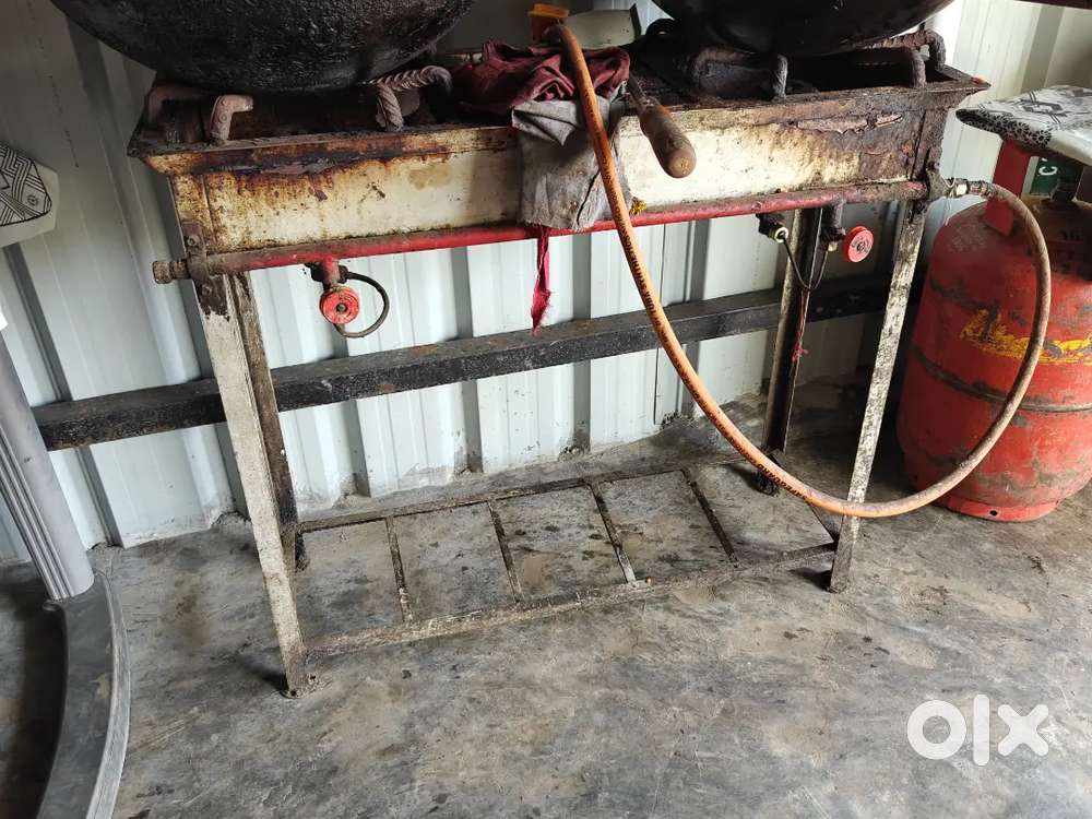 Two burner bhatti (shegadi )