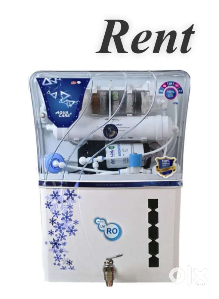 Water purifier available on rent