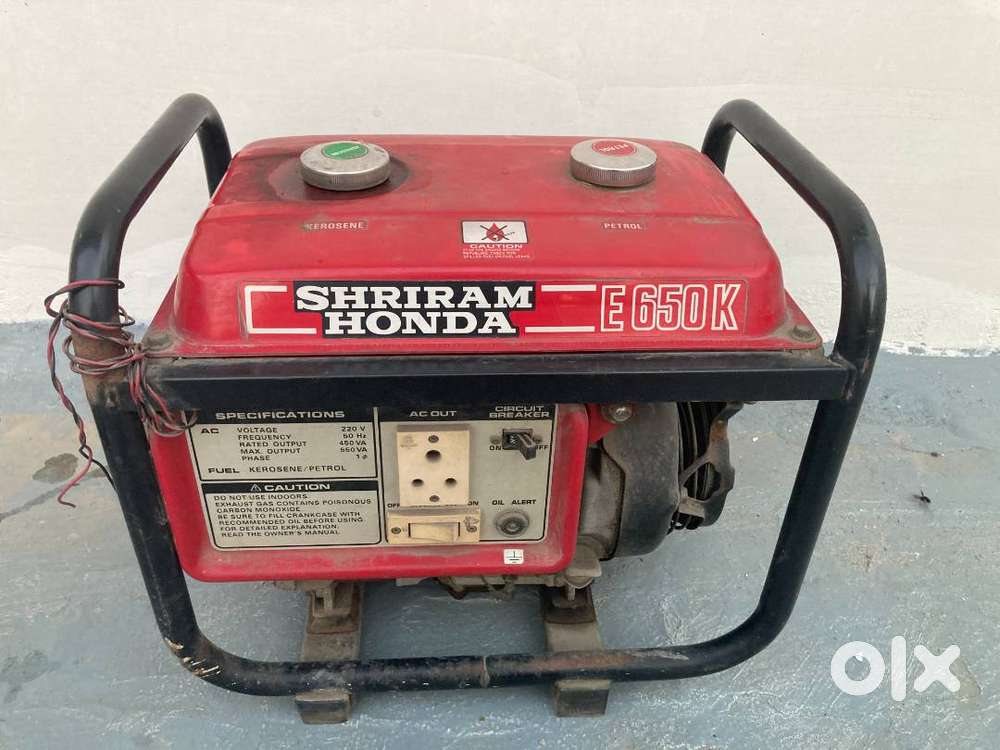 Portable Genset - Shriram Honda E650K Generator