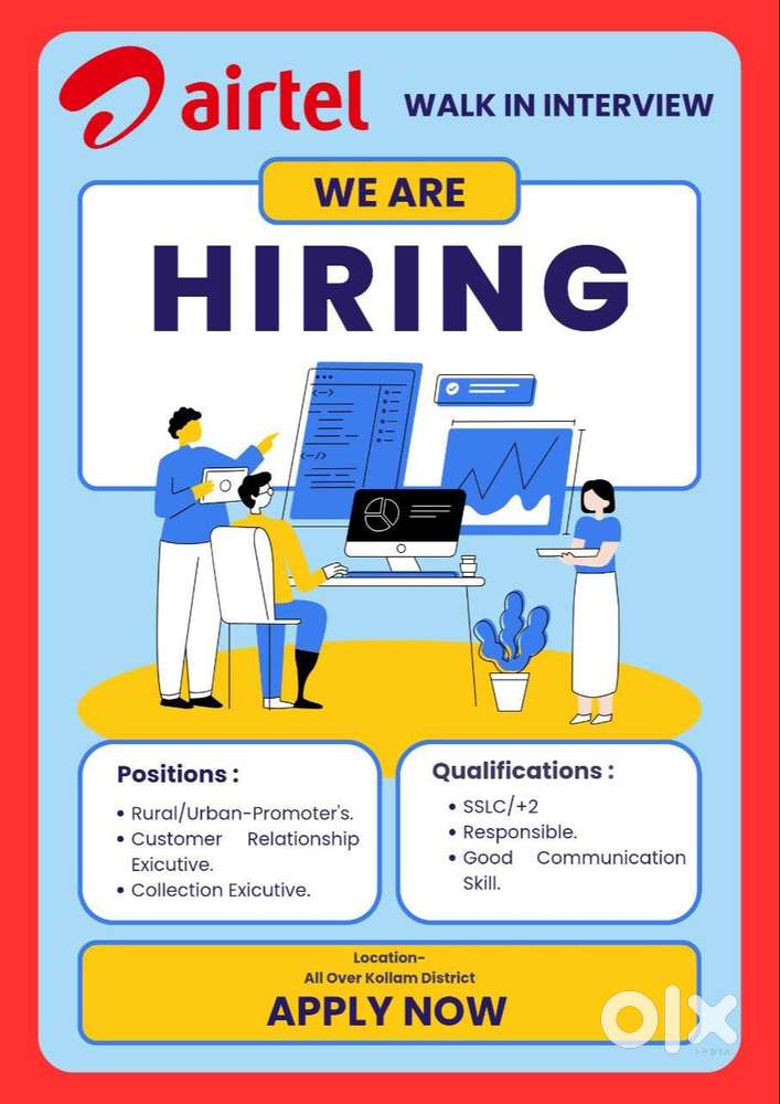 AIRTEL SALES MAN/WOMEN